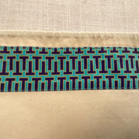 •Tory Burch Cotton Large Dust Bag Logo Drawstring 23”x23” NEW - Picture 4 of 6